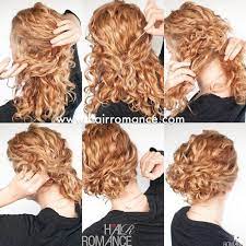 Christina Hair Romance On Instagram Love This Easy Curly Updo For Second Day Hair Find The Easy Curly Updo Hair Romance Easy Hair Updos