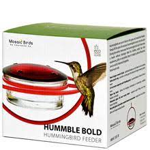 Do cardinals even eat from bird feeders? Amazon Com Couronne Company M047 301 A 3 4 Ounce Capacity Aqua Blue 1 Piece Mosaic Birds Hummble Bold Hummingbird Feeder Garden Outdoor