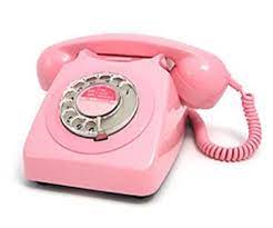 Design Pink Phone Pink Telephone Retro Phone Pink