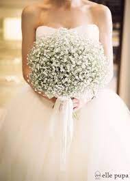 Pinterest Project Live Love Flowers Babys Breath Bouquet Wedding White Wedding Bouquets Babys Breath Wedding