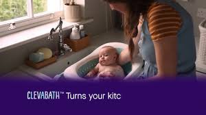 I was bathed in the sink when i was a baby and yes, the thought now of bathing my lo in our kitchen sink is out of the question! Turn Your Kitchen Sink Into A Bath With Clevamama Clevabath Youtube