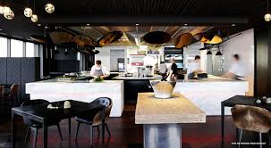 kitchen open restaurant kitchen designs