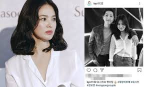 #thrusdaythrowback when he first script reading meeting of descendants of the sun at kbs building.… Look Song Hye Kyo Deleted Photos With Song Joong Ki On Instagram Annyeong Oppa