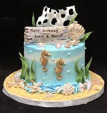 Beach , pool theme cake decorations designyourcake67. Pin On Cake Decorating