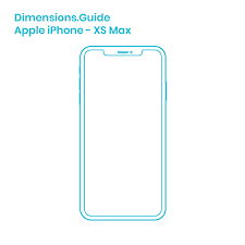 Apple Iphone Xs Max Dimensions Drawings Dimensions Guide