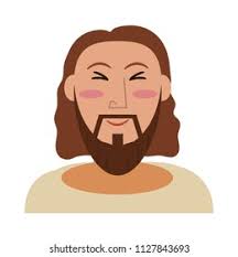 Saint Joseph Manger Character Icon Vector Stockvektor (royaltyfri)  1541004344