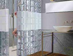 Using glass block in your bath can add much character, style and privacy. Glass Block Walls For Bright And Modern Bathroom Design
