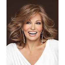 Raquel Welch Goddess Shoulder Length Wig Color RL11/25 Golden Walnut