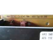 AK0 546635 AEG 110 53 60-00 PGP 110 50 08-00C AEG TYPE EE ...