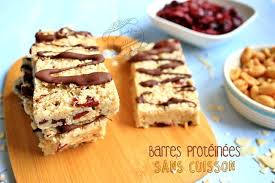 Barres Proteinees Vegan Et Sans Cuisson Il Etait Une Fois La Patisserie Dejeuner Sans Cuisson Recette Proteinee Recette