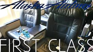 Alaska Airlines First Class Boeing 737