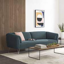 Gianni 3 Seater Sofa Petrol Castlery In 2020 Home Living Room Small Apartment Interior Living Room Inspo
