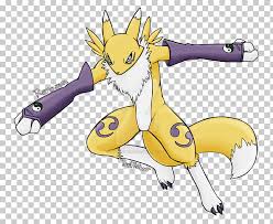 Renamon Guilmon Impmon Art Digivolution Digimon Png Clipart