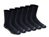 mens Multi-pack Dri-tech 2.0 Moisture Control Heel-lock Crew Socks Casual Sock Dickies