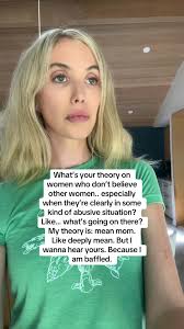 Women who don't believe women.. what's your take?