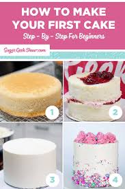 Ready To Make Your First Cake But Don T Know Where To Start Today I M Going To Show You How To Cake Decorating For Beginners Easy Cake Decorating No Bake Cake