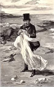 Headnote Vignette: Franklin Blake (uncaptioned) in "The Moonstone" (1946)