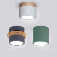Nordic Light Iron Lampbody Corridor Living Room Small Ceiling Lamp Solid Wood Led Ceiling Lights Industrial Lighting Fixtures Ceiling Lights Aliexpress