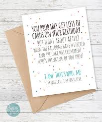 Birthday Card Messages For Boyfriend Funny Belated Birthday Card Funny Belated Birthday By Flairandpaper Belated Birthday Card