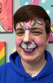 Bunny in a clover field artwork in progress