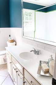We have a variety of materials and looks available! Diy Painted Bathroom Sink Countertop Bless Er House