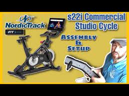 The ifit bike workouts on the nordictrack s22i are super fun. Diy Nordictrack Commercial S22i Studio Cycle Assembly In Home Workouts Youtube