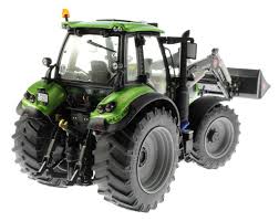 6215 ttv in un'arida risaia. Weise Toys 2031 Deutz Fahr Agrotron 6180 Ttv Frontlader