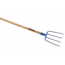 Fourche A Fumier A Douille 4 Dents 30 Cm Sans Manche Revex