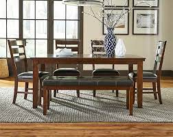 Casual Warm Brown Dining Table Set Anniston 5 Piece Dining Set American Freight Brown Dining Table Dining Furniture Today