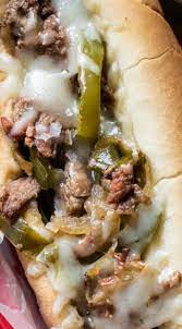 Arrange buns on a baking sheet, cut side up. Crockpot Philly Cheesesteaks Recipe Crockpot Recipes Easy Recipes Chicken Crockpot Recipes
