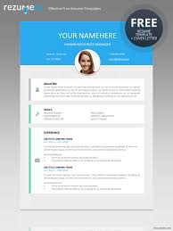 160+ free resume templates for word. Le Marais Free Modern Resume Template