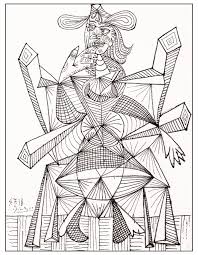 Pablo picasso portrait features picasso worksheet from picasso cubism coloring pages. Pablo Picasso Free To Color For Children Pablo Picasso Kids Coloring Pages
