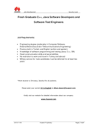 Bila ingin mohon kerja pastinya anda perlu contoh cover letter, bagi yang baru memohon kerja pastinya ramai yang tertanya apa itu cover letter. Huawei Technologies Co Ltd Is Ilani