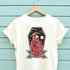 Clothing edgy clothing occult clothing egirl aesthetic goth hoodie emo. Reaper And Rose Reaper Shirt Horror Shirt Skull Shirt Grim Etsy