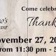 Thanksgiving Dinner with Gaetano's! event image