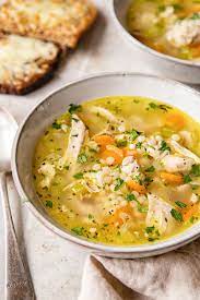This Leftover Turkey Soup Recipe Is A Delicious And Simple Way To Use Up Leftover Turkey Or Rot Turkey Soup Recipe Leftover Turkey Soup Leftover Turkey Recipes