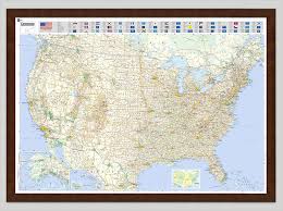 Official mapquest website, find driving directions, maps, live traffic updates and road conditions. Usa Michelin Road Wall Map The Map Shop