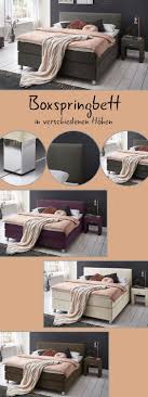 Welche matratze für welche schlafposition? Stoff Boxspringbett Fur Seitenschlafer Bis 120 Kg Ferryland Boxspringbett Bett Schlafzimmer Inspiration