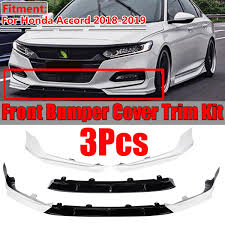 We would like to show you a description here but the site won't allow us. 3pcs Front Bumper Lip Body Kit Spoiler Splitter White For Honda Accord 2018 2020 Walmart Com Walmart Com