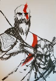 Pin By David Karim Perez On God Of War Kratos God Of War God Of War War Art