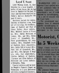 Obituary for Loyd Thomas Scott (Aged 53)