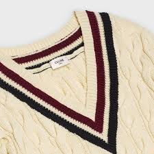 See more ideas about custom crochet, crochet, custom knit. Cable Knit Wool Cricket Sweater Celine Official Website Cable Knit Knitting Celine Online