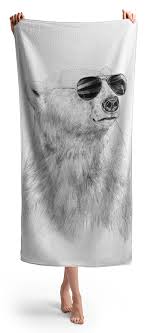 Bear Beach Towels for Sale