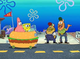 The film features the original series' cast of tom kenny, bill fagerbakke, clancy brown, rodger bumpass, and mr. Krabby Patty Deluxe Spongebob Squarepants Journey From Tv To The Big Screen Animation World Network