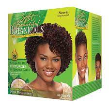 Texturized hair can mimic the look of natural hair, and some women find more ease and manageability with this processed texture versus a 100% natural texture. Soft Beautiful Botanicals Texturizer No Lye Regular Texturizer On Natural Hair Beautiful Textures Naturally Straight Sensitive Scalp