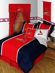Mlb St Louis Cardinals Comforter Set Twin Single Size Bedding Sports Bedding Baseball Bed Kids Bedding Sets