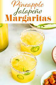 Pineapple Jalapeno Pitcher Margaritas Recipe Margarita Recipes Pineapple Margarita Recipe Pineapple Margarita