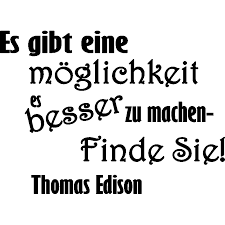 Wall decal quote Es gibte eine möglichkeit