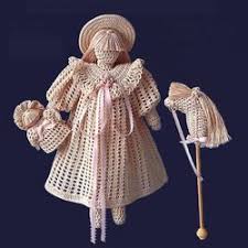 Victorian School Girl Vintage Crochet ...