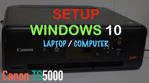 Be sure to connect your pc to the internet while performing the following: Canon Ts5000 Setup Windows 10 Laptop Computer Youtube